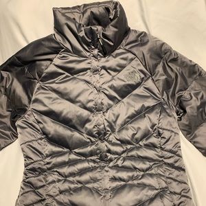 Gray North Face Coat